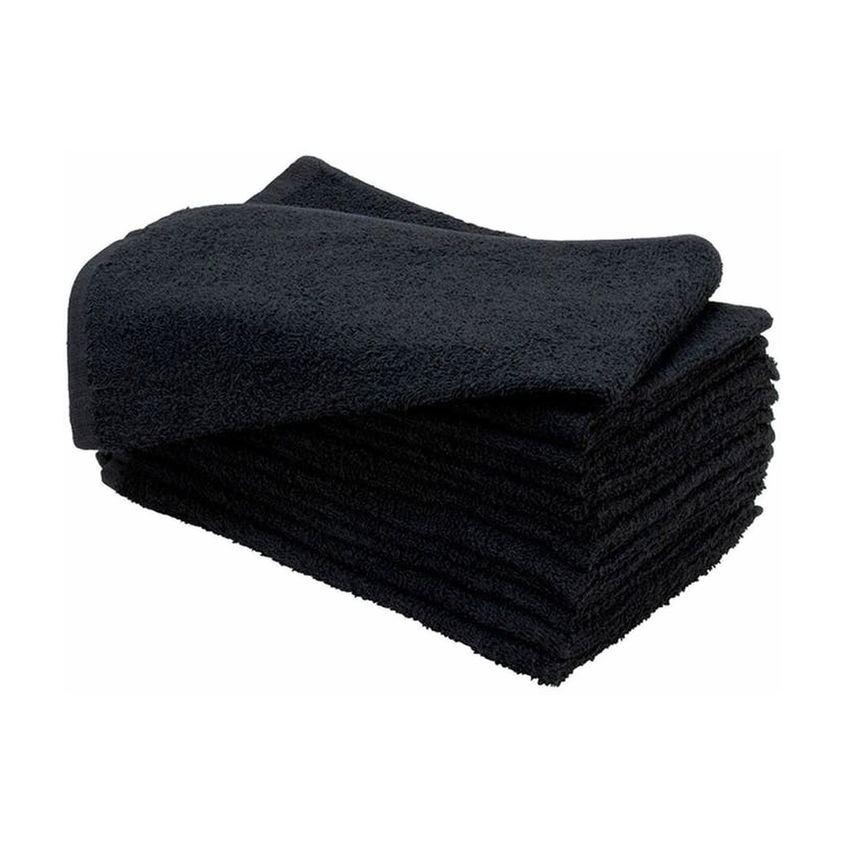 Dincer Professional Microfiber Towels Black 10pcs - MV hair and beauty