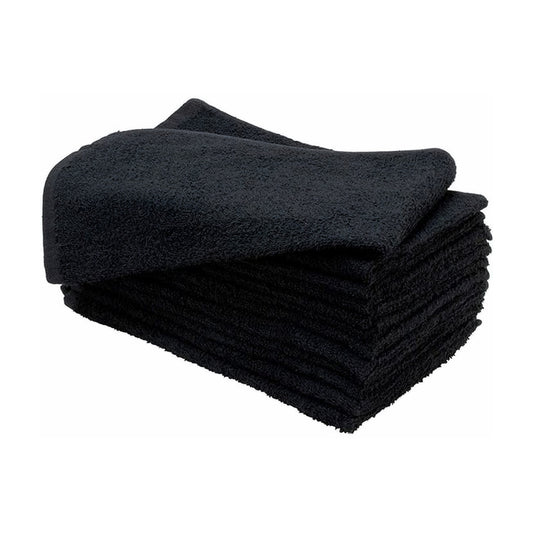 Dincer Professional Microfiber Towels Black 10pcs - MV hair and beauty