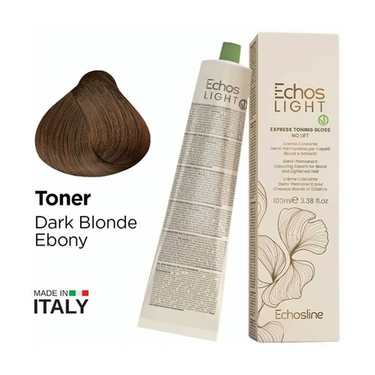 Echos Color Vegan Light Toning Gloss Ebony