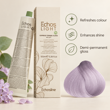 Echos Color Vegan Light Toning Gloss Lilac — product benefits