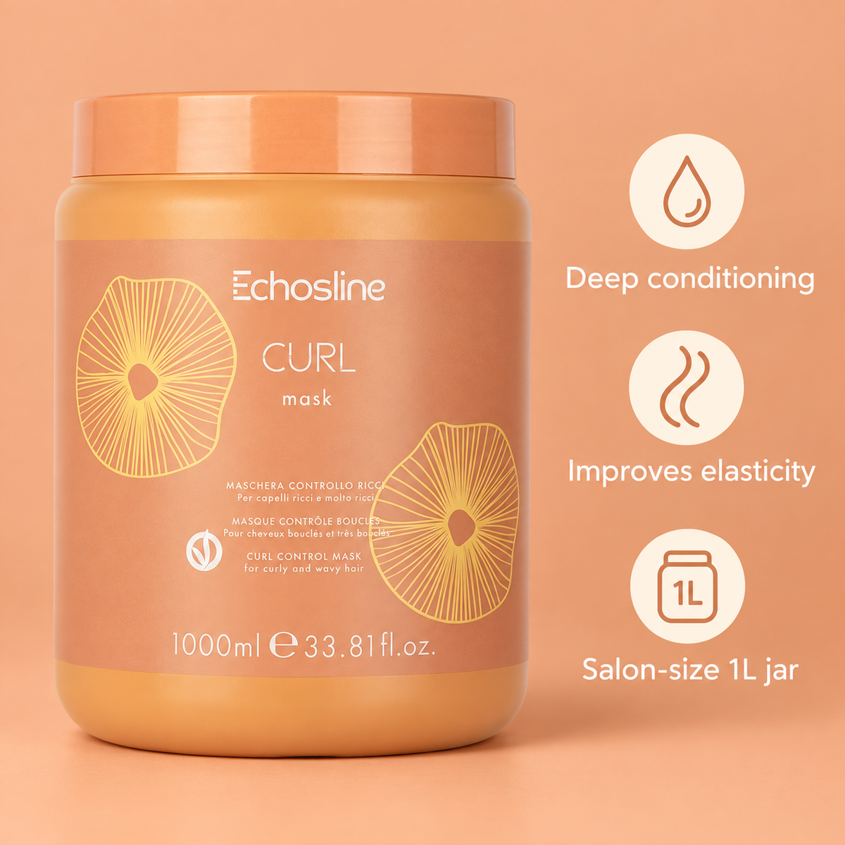 Echosline Curl Mask 1L — product benefits