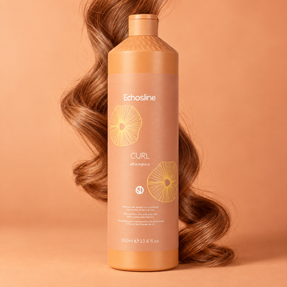 Echosline Curl Shampoo 1L — close-up product detail