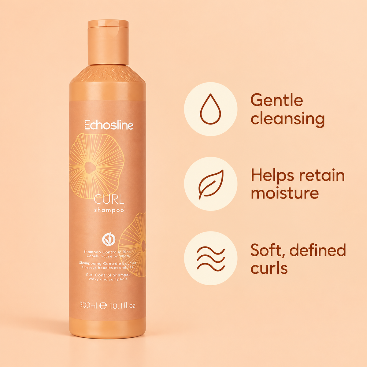 Echosline Curl Shampoo — product benefits