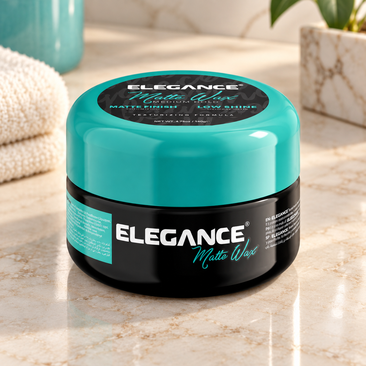 Elegance Matte Wax 100ml detail photograph