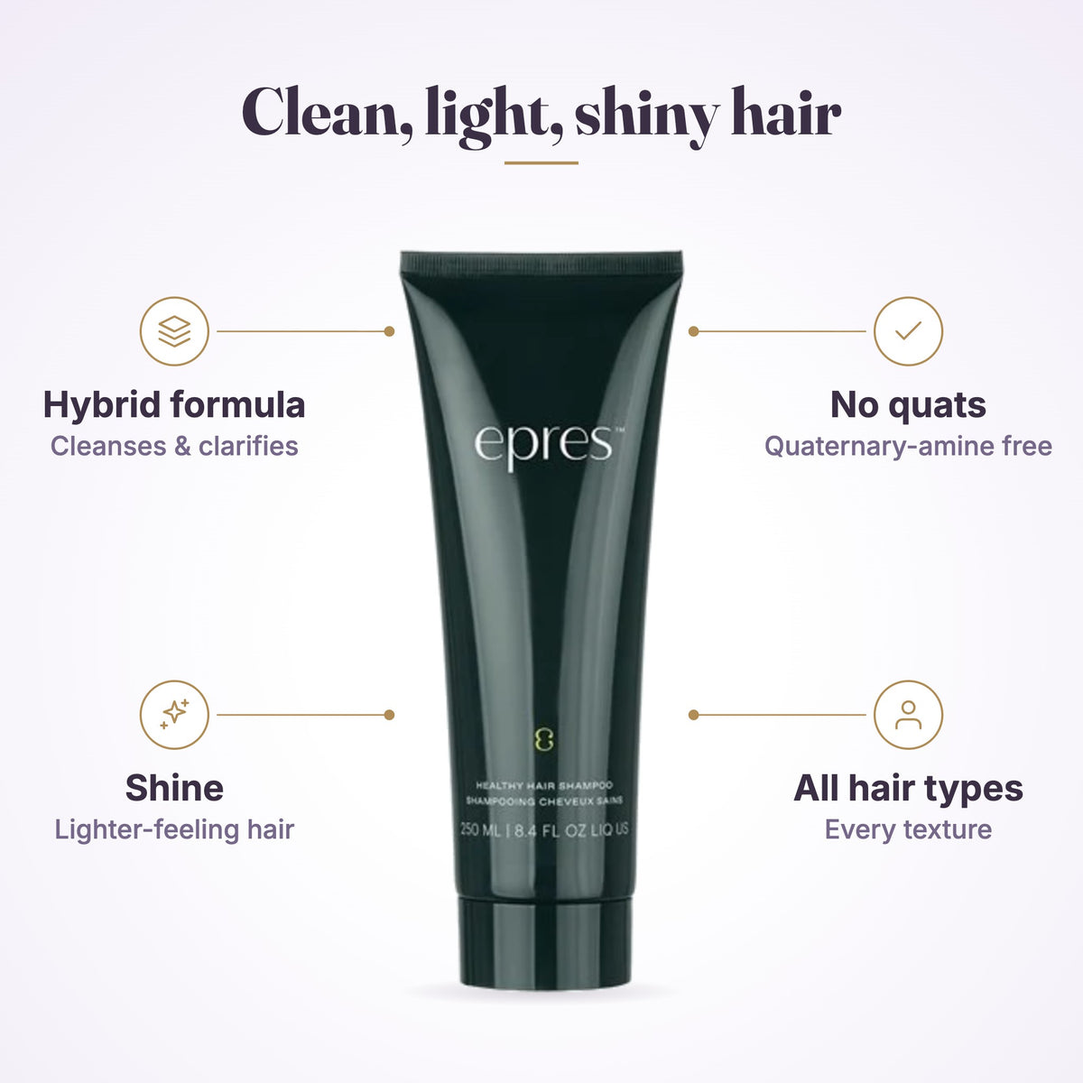 epres Healthy Hair Shampoo 250ml product features