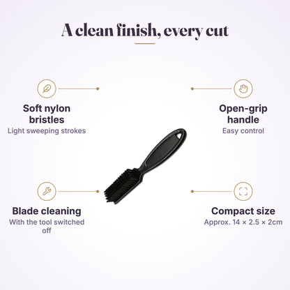 MV Barber Fade Brush Black or Gold