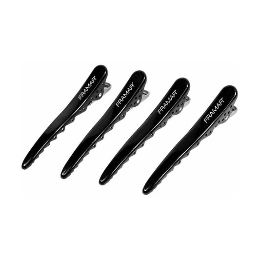 Framar - Big Bite Hair Clips - Black 4pcs - MV hair and beauty