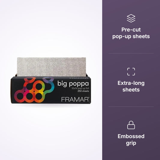 Framar Big Poppa Pop Up Foil Star Struck Silver