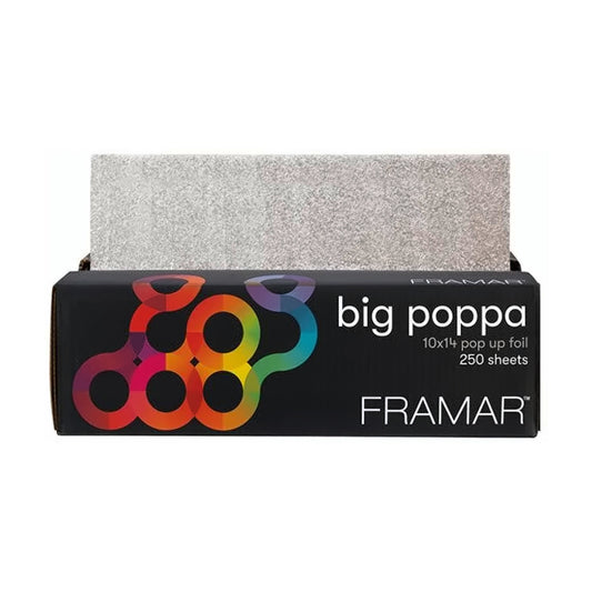 Framar Big Poppa Pop Up Foil Star Struck Silver, 250 extra-wide sheets