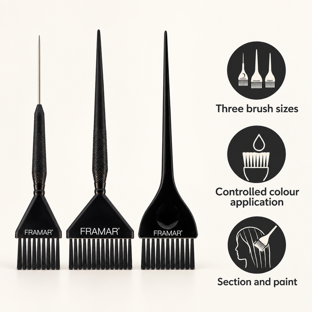 Framar Family Pack Brush Set — product benefits