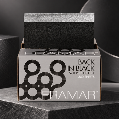 Framar Pop Up Foil Back in Black — studio product photograph