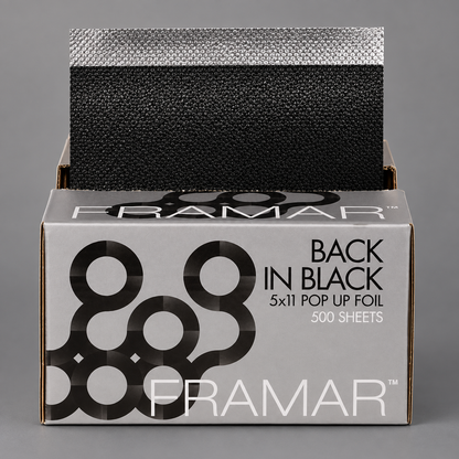 Framar Pop Up Foil Back in Black — close-up product detail