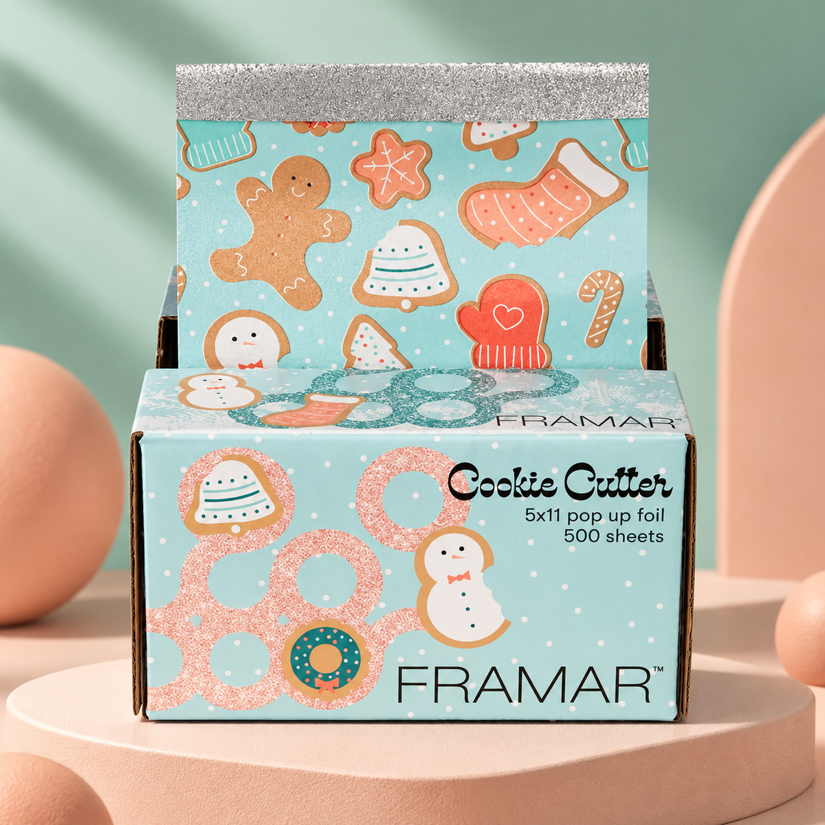 Framar Pop Up Foil Cookie Cutter — studio product photograph