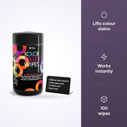 Framar Kolor Killer Wipes - 100 Pack key benefits