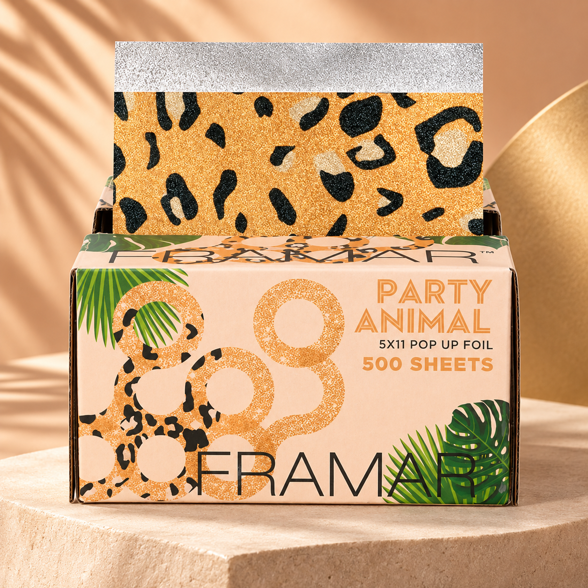 Framar Pop Up Foil Party Animal — studio product photograph