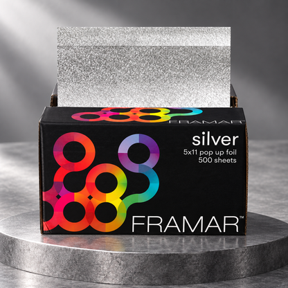 Framar Pop Up Foil Star Struck Silver — studio product photograph