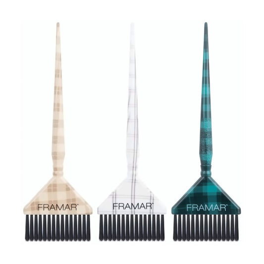 Framar Plaid Hair Day Big Daddy Brush Set - MV hair and beauty