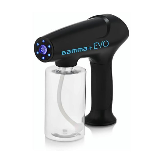 Gamma+ EVO Nano Mister in black, three-quarter front view