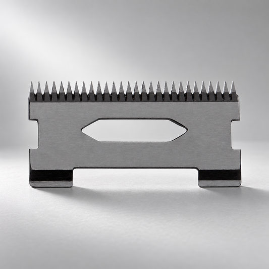 Gamma+ Slim Deep DLC Clipper Blade — studio product photograph