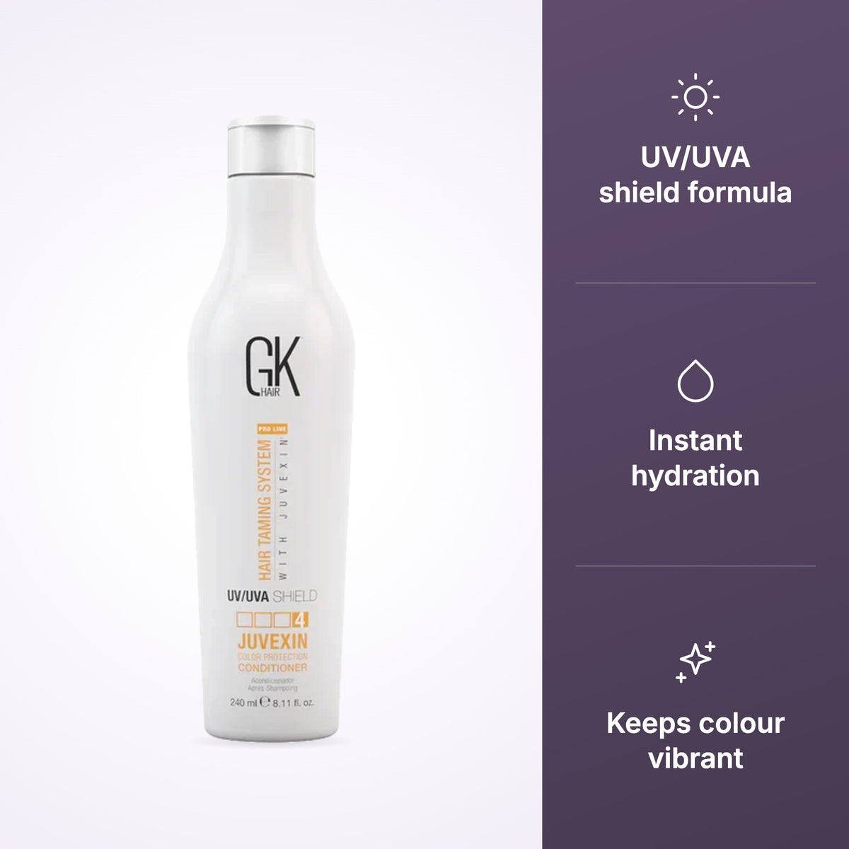 GK Hair Colour Shield Conditioner - product benefits