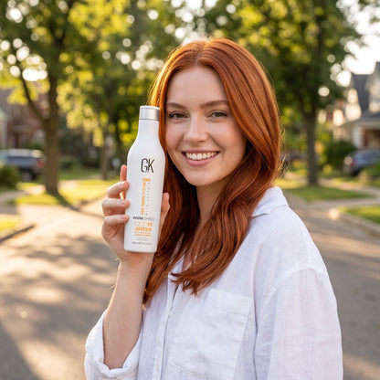 GK Hair Colour Shield Conditioner - lifestyle image