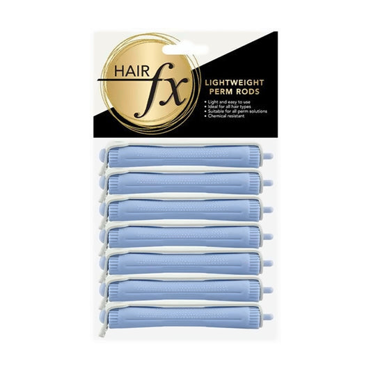 Hair FX Lightweight Perm Rods 7pk Blue - MV hair and beauty