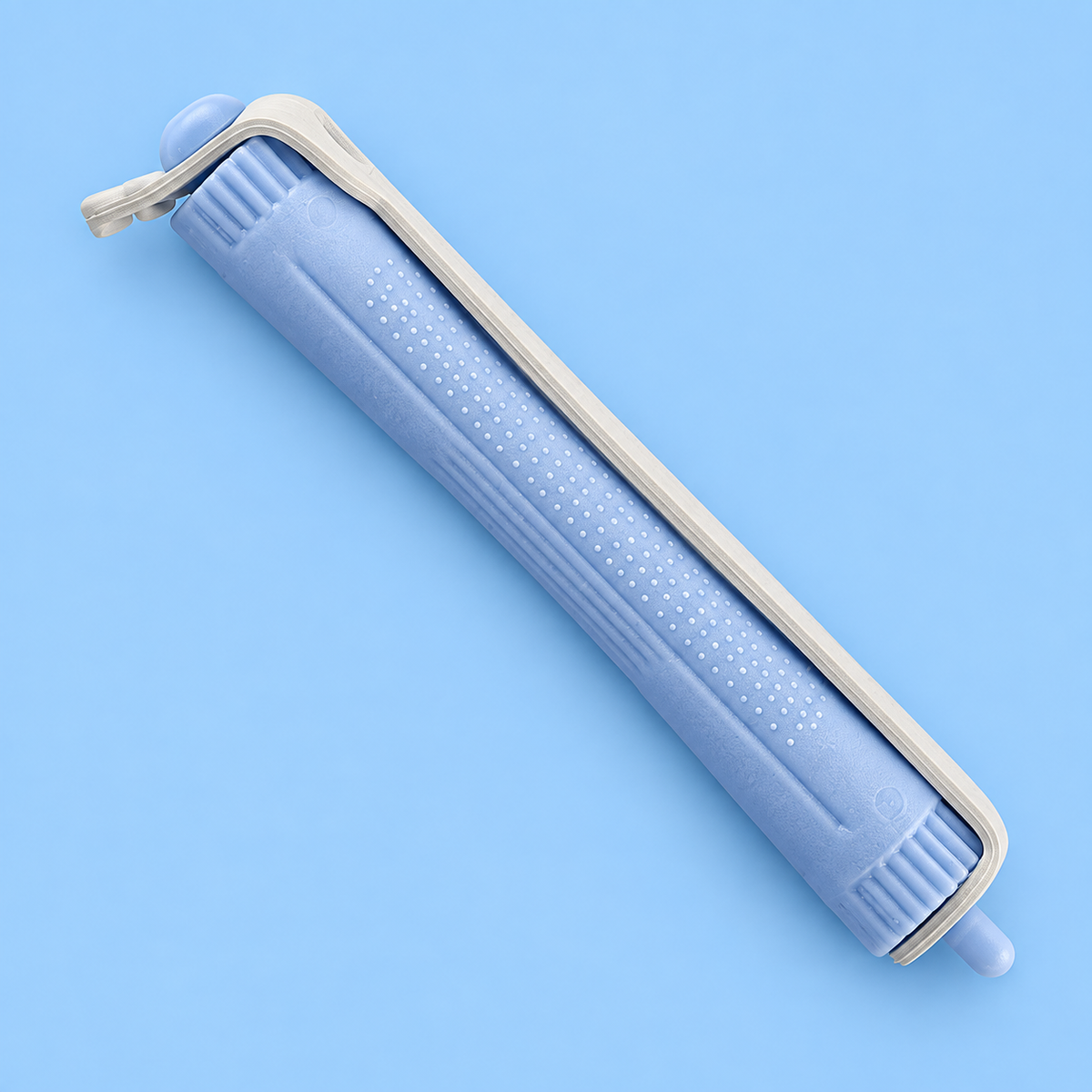 Hair FX Lightweight Perm Rods 12pk Blue — close-up product detail