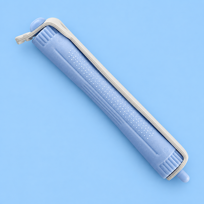 Hair FX Lightweight Perm Rods 12pk Blue — close-up product detail