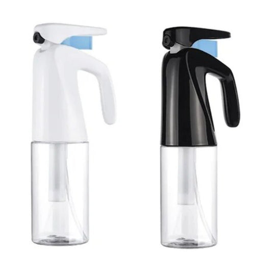 MV handheld hair mist spray bottle in white and black