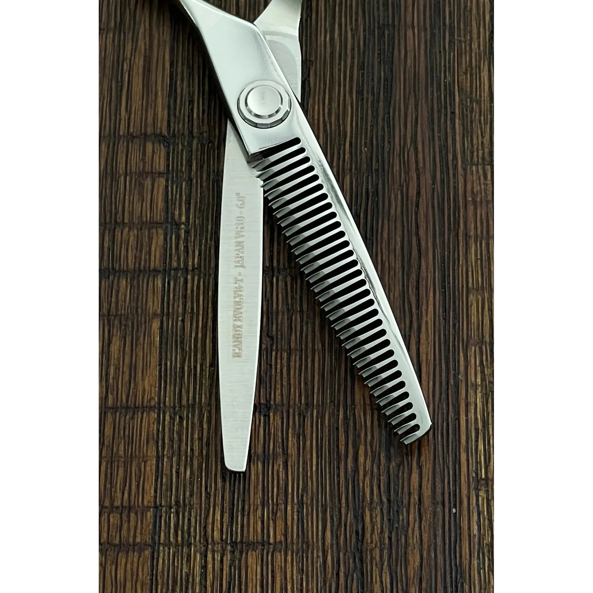 iCandy EVOLVE Silver VG10 Thinning Scissors (6.0 inch) - MV hair and beauty