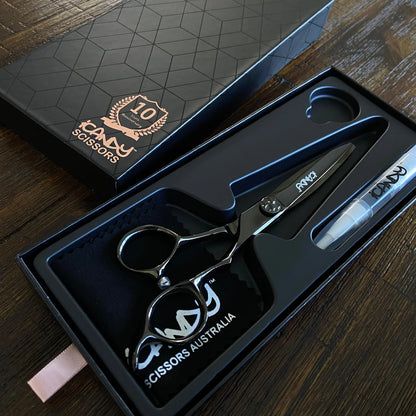 iCandy SWORD Midnight Black VG10 Scissor 6.1 inch Limited Edition! - MV hair and beauty