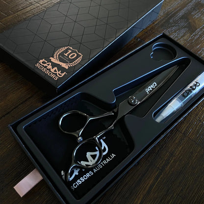 iCandy SWORD Midnight Black VG10 Scissor 6.6 inch Limited Edition! - MV hair and beauty