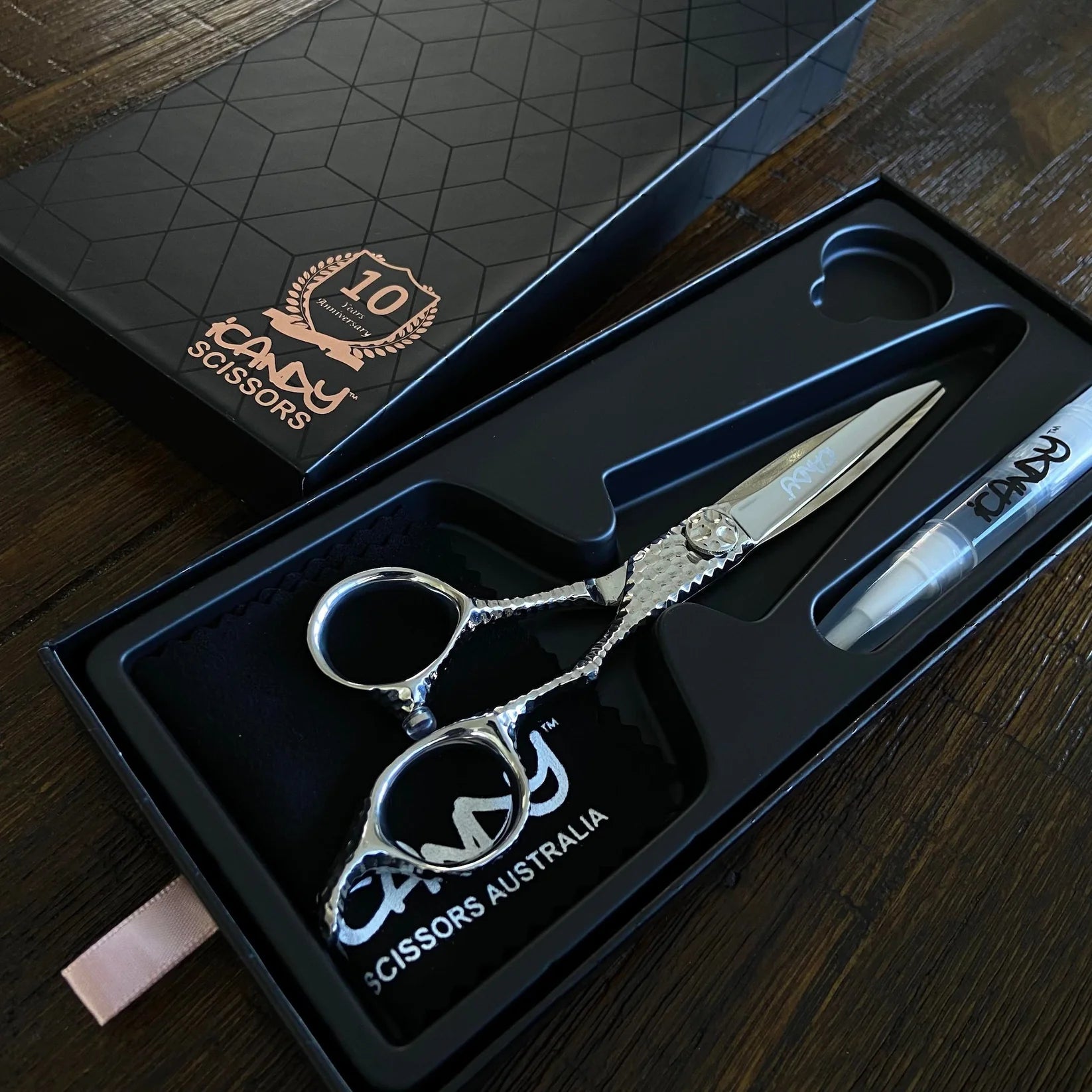 iCandy SWORD PRO Silver VG10 Scissor 6.1 inch Limited Edition! - MV hair and beauty