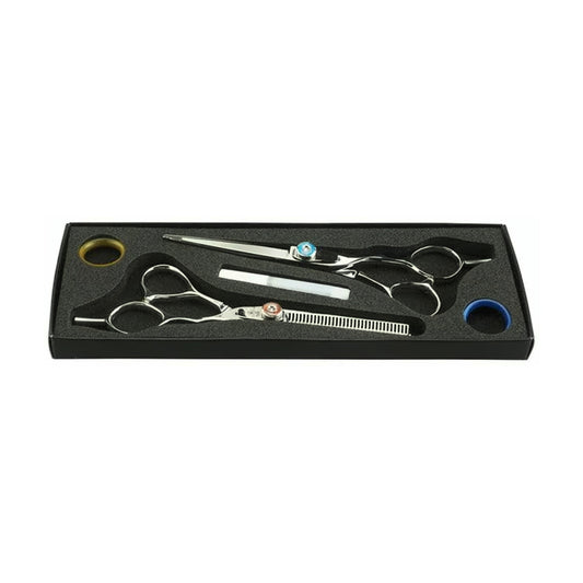 Iceman Duo 6 inch hairdressing scissor and thinning scissor set