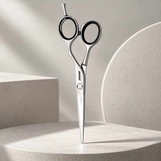 Jaguar Silver Line CJ4 Plus Scissor 6.5" — studio product photograph