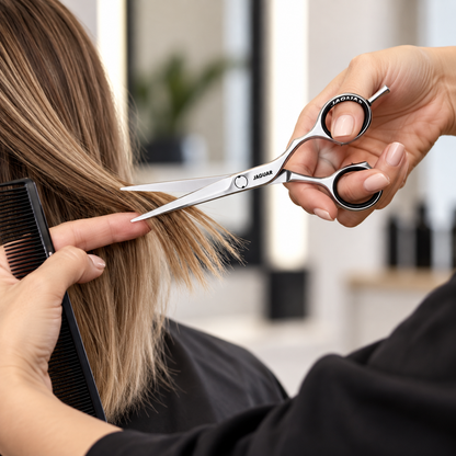 Jaguar Silver Line CJ4 Plus Scissor 6.5" — professional or model demonstration