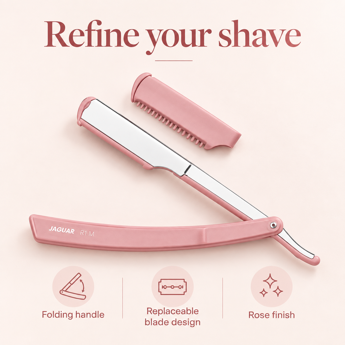 Jaguar Razor R1 M Rose — key features and benefits