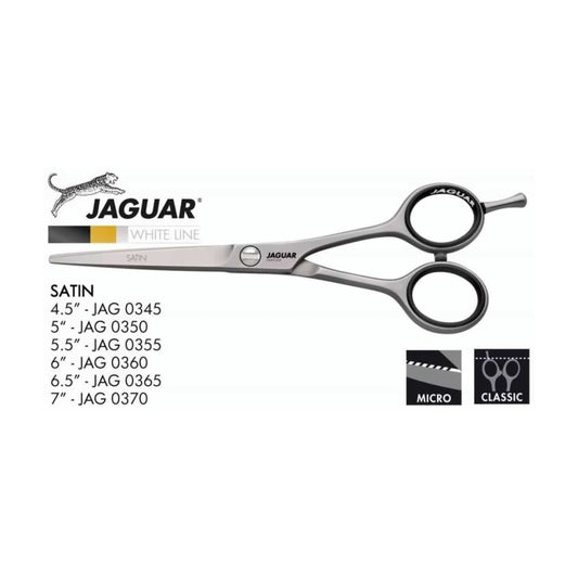 JAGUAR White Line Satin Scissor (5.5 inch)