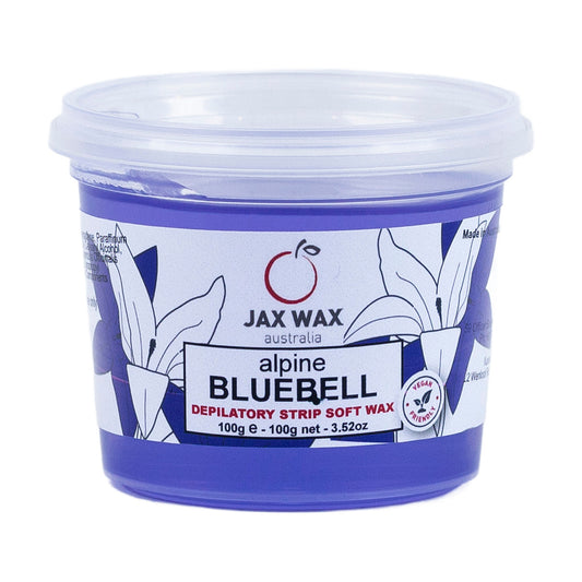 Jax Wax Alpine Bluebell Strip Wax Trial Tub 250ml - MV hair and beauty