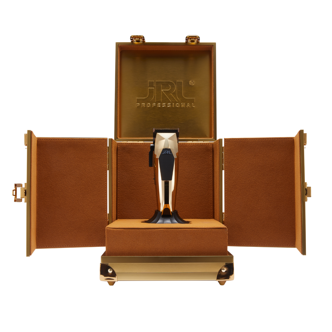 Included JRL 3000C Gold Limited Edition clipper with its gold presentation case