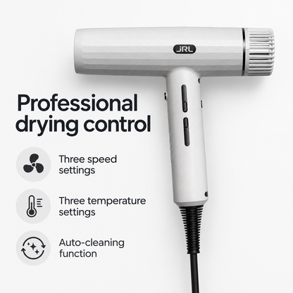 JRL 2020H Forte Pro Hair Dryer - Ghost White — features and benefits