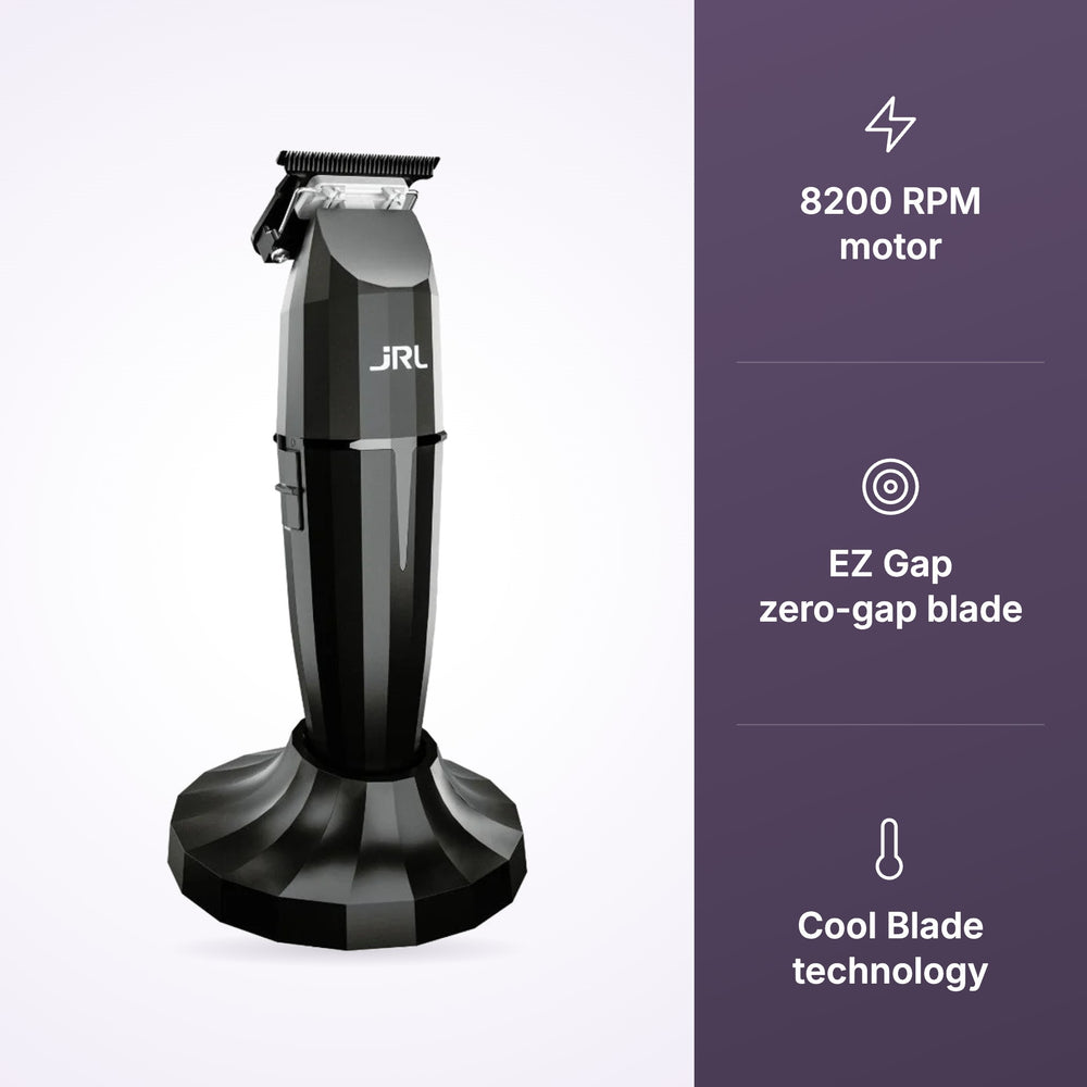 JRL Onyx Trimmer - Black key benefits infographic