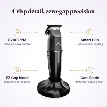JRL Onyx Trimmer - Black features infographic