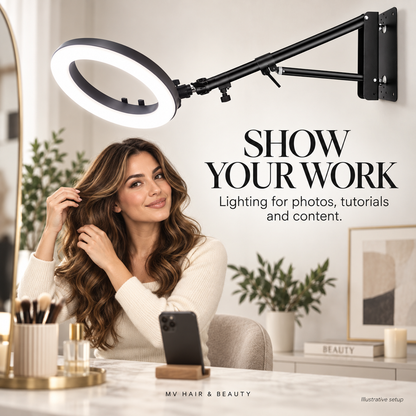 SHOW YOUR WORK — Lighting for photos, tutorials and content.