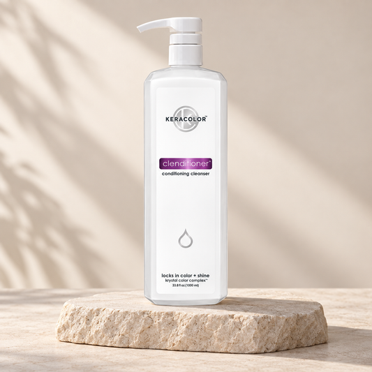 Keracolor Clenditioner Conditioning Cleanser 1L studio product photograph