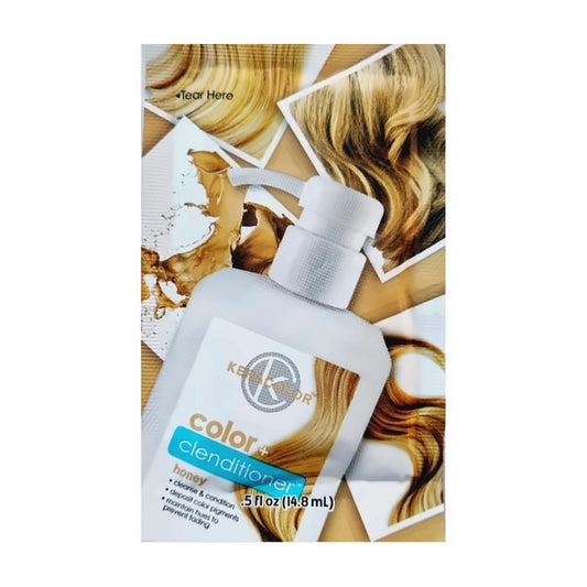 Keracolor Color+ Clenditioner Honey Sachet 14.8ml x1 sachet only - MV hair and beauty