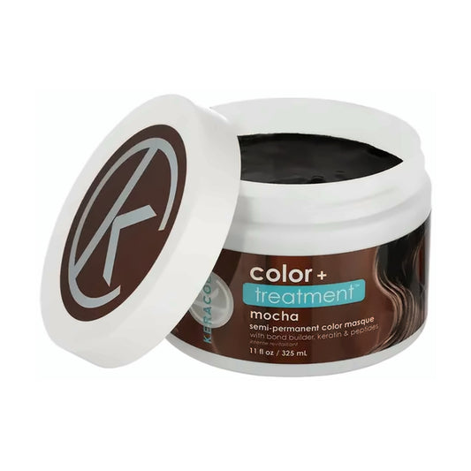 Keracolor Color + Treatment Semi-Permanent Masque Mocha 325ml