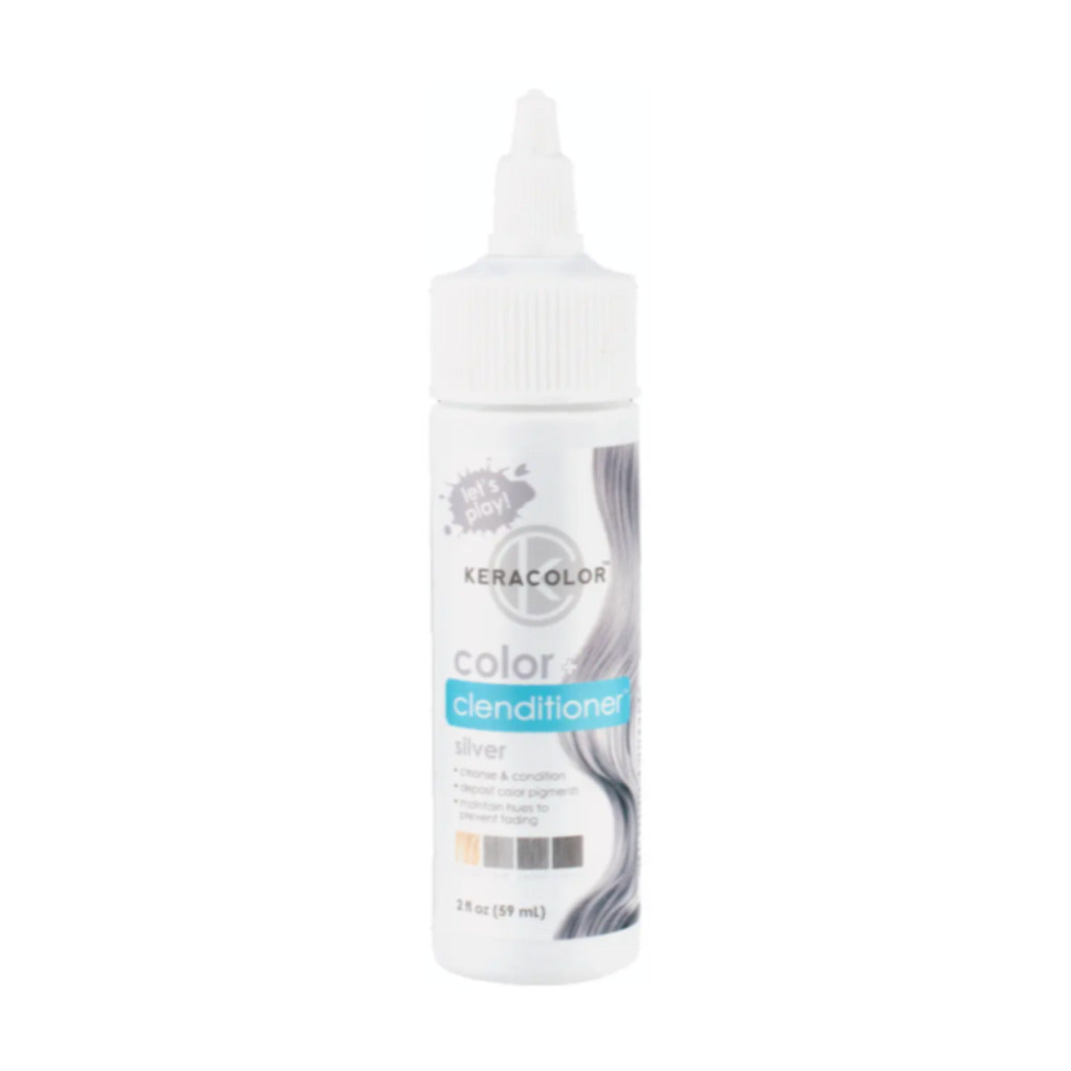 Keracolor Colour + Clenditioner Silver - 59ml - MV hair and beauty