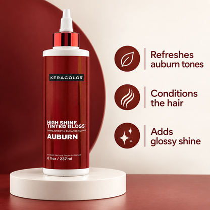 Keracolor High Shine Tinted Gloss Auburn — product benefits