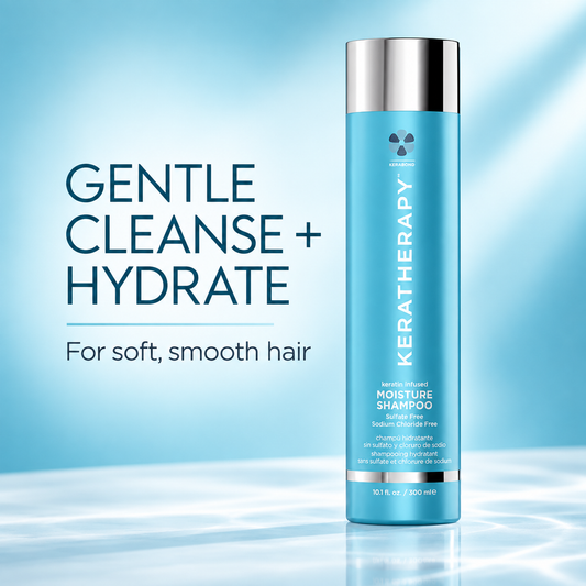 Keratherapy Moisture Shampoo 300ml benefit 1